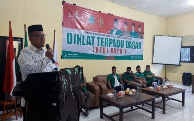 Kakanwil Sampaikan Moderasi Beragama di DTD Raya PW GP Ansor Aceh
